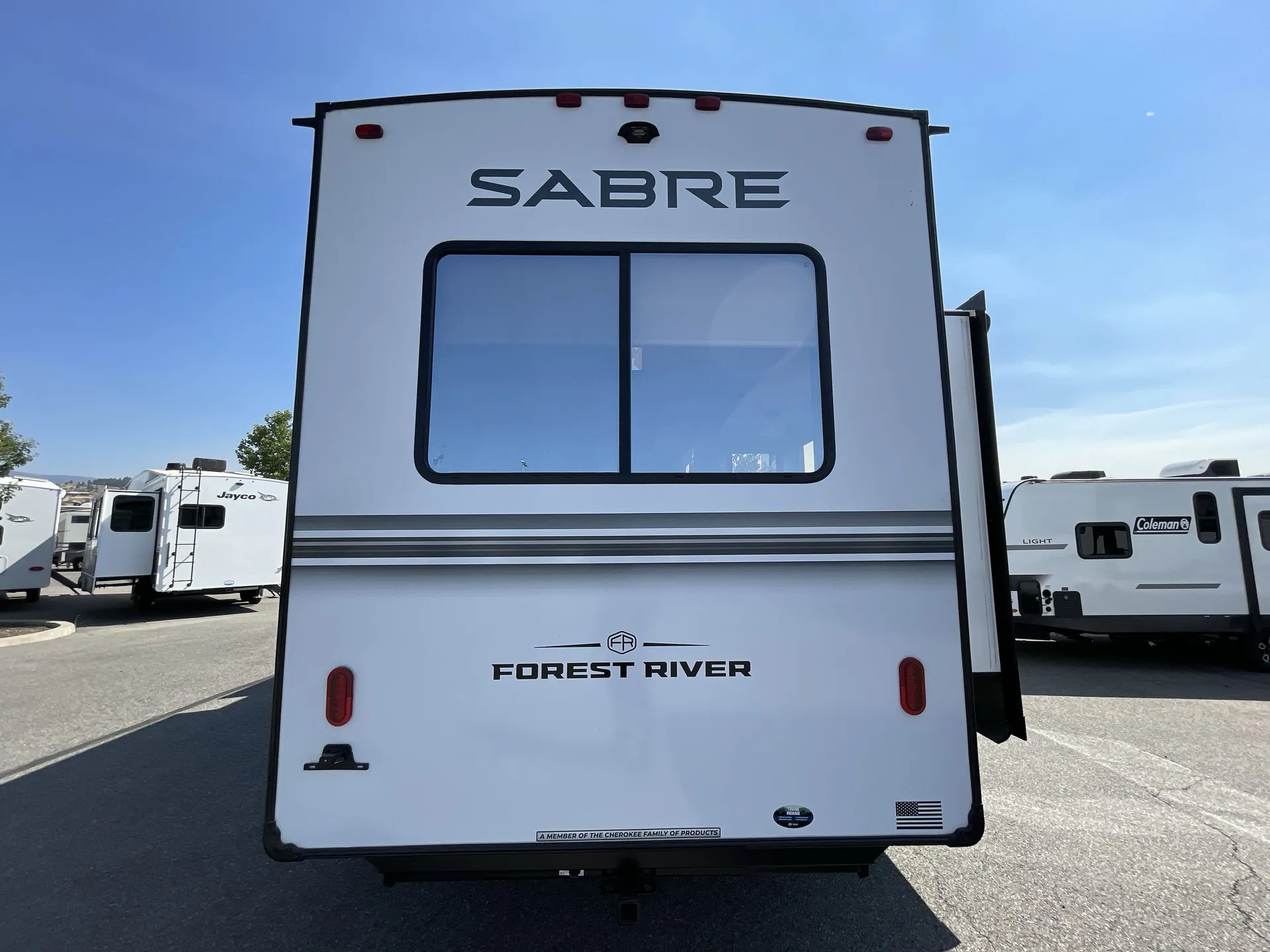 2027 Forest River Sabre 36FLX — backside