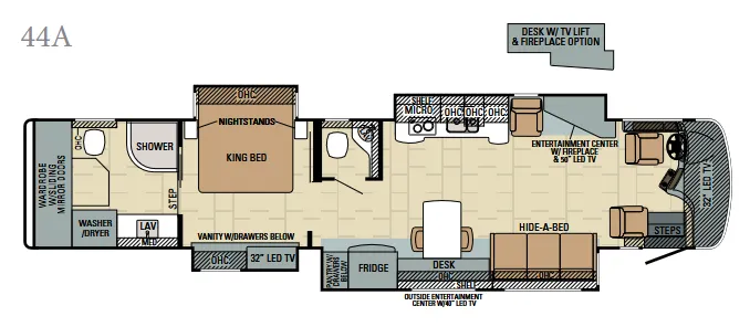 Entegra Coach Anthem 44A floor plan
