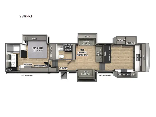 2025 Palomino Columbus 388FKH - Photo 3