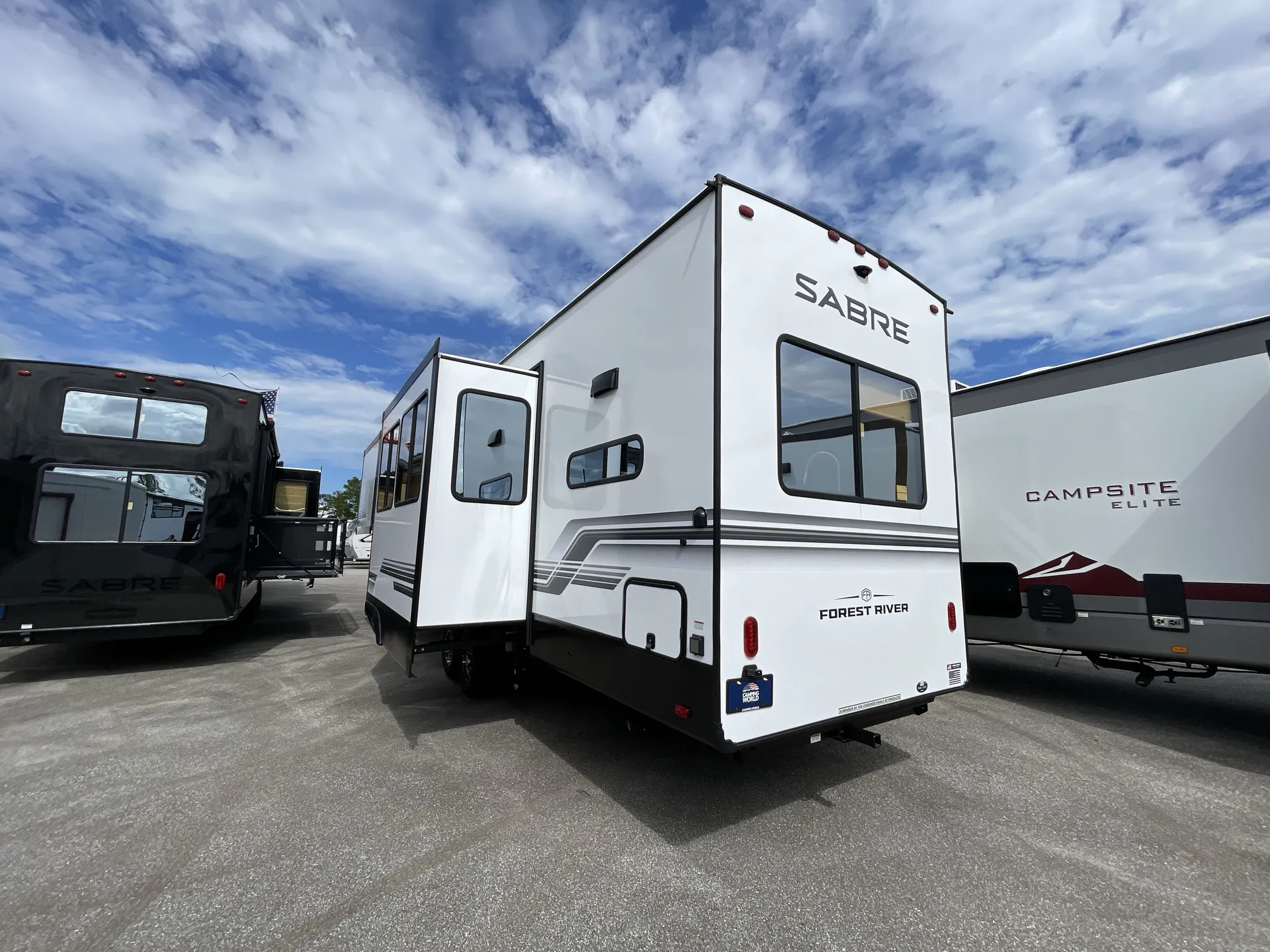 2027 Forest River Sabre 36EST — campside