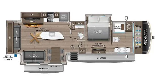 2023 Jayco Pinnacle 36FBTS