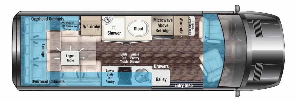 2026 Midwest Heritage MD2 170 EXT floor plan