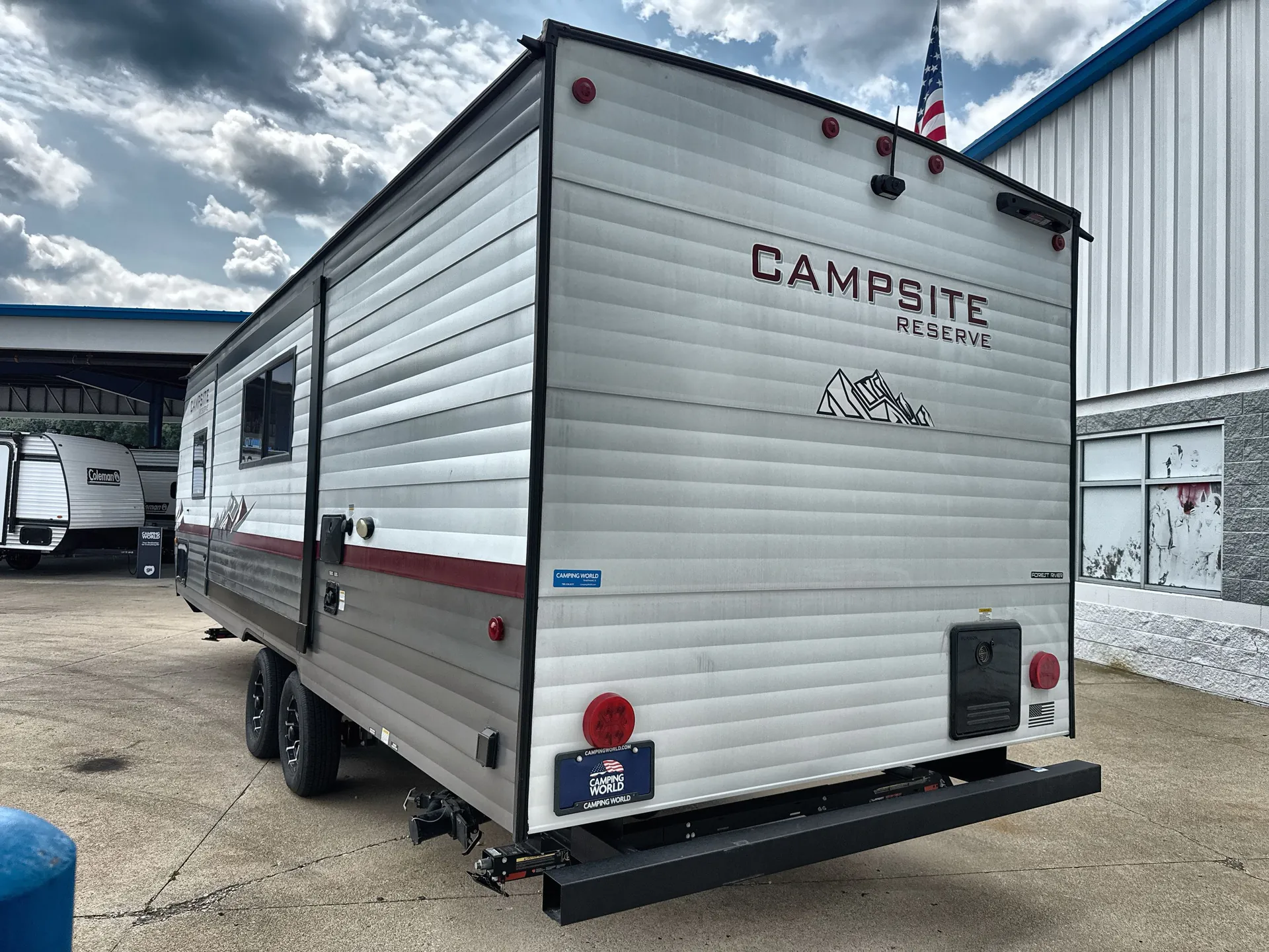 2025 Forest River Campsite Reserve 23LM — backside