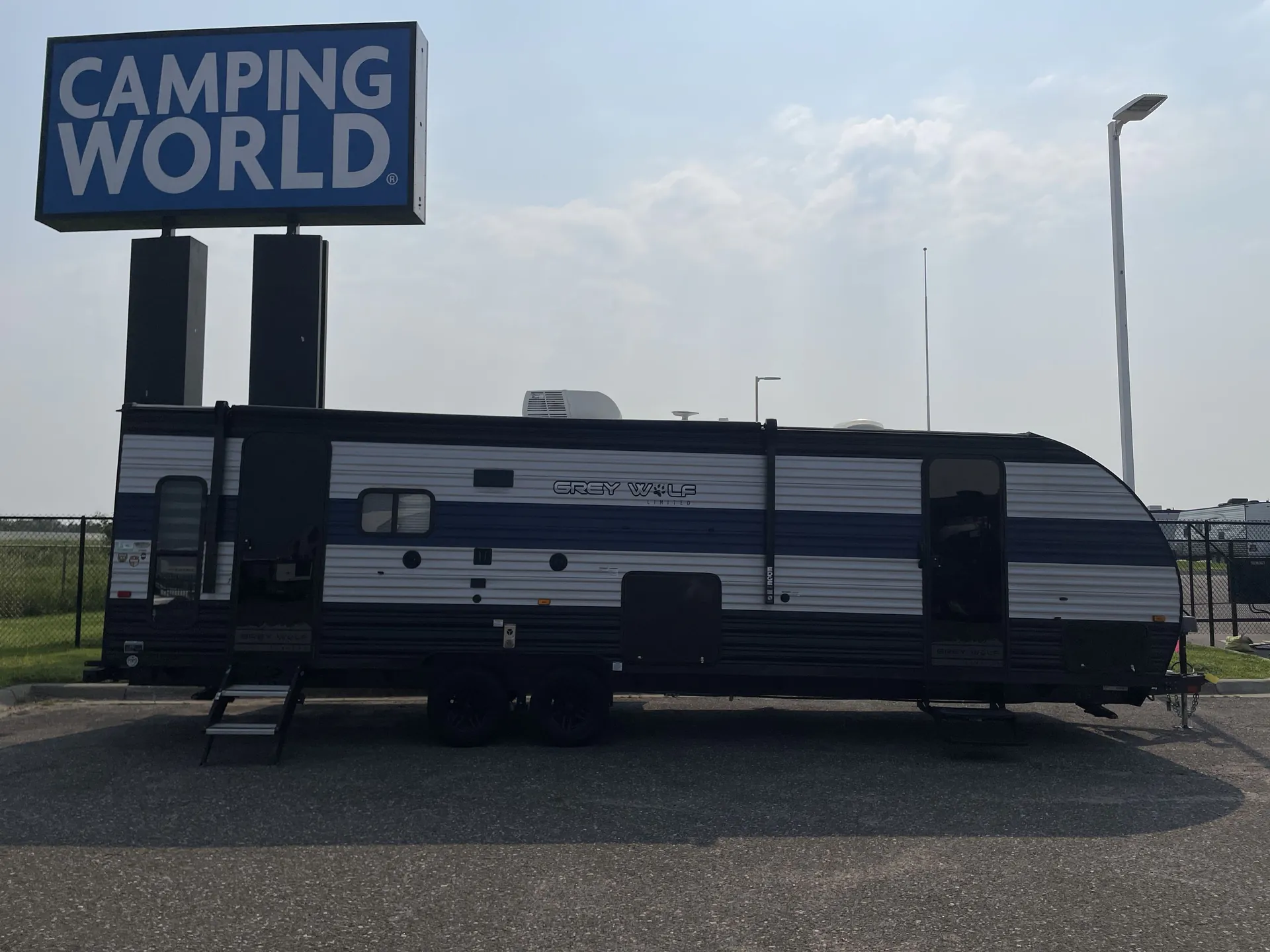 2021 Forest River Cherokee Grey Wolf 26MK — campside