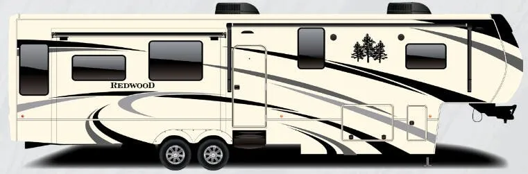 CrossRoads Redwood 3881ES exterior