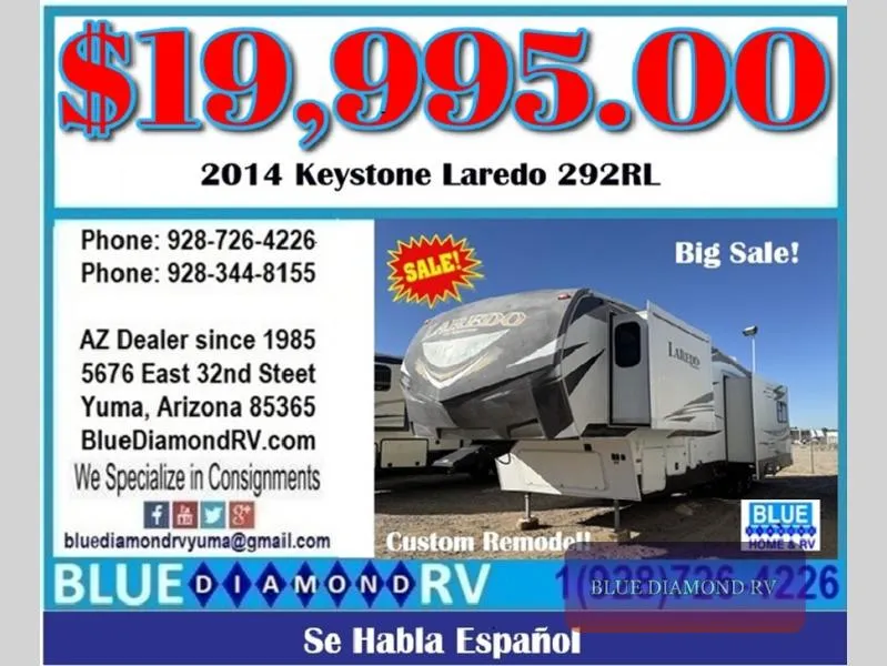 2014 Keystone RV Laredo 292RL - Main photo
