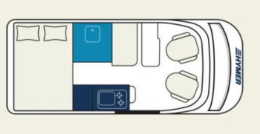 Hymer Grand Canyon S 600 floor plan