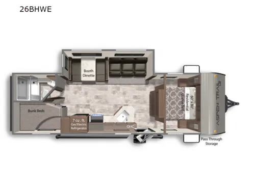 2022 Dutchmen Aspen Trail LE 26BHWE - Photo 3