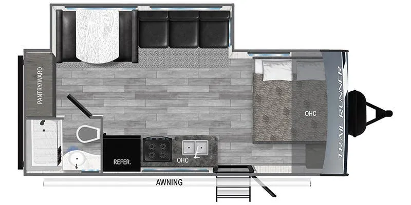 Heartland Trail Runner TR 200 FBSS floor plan