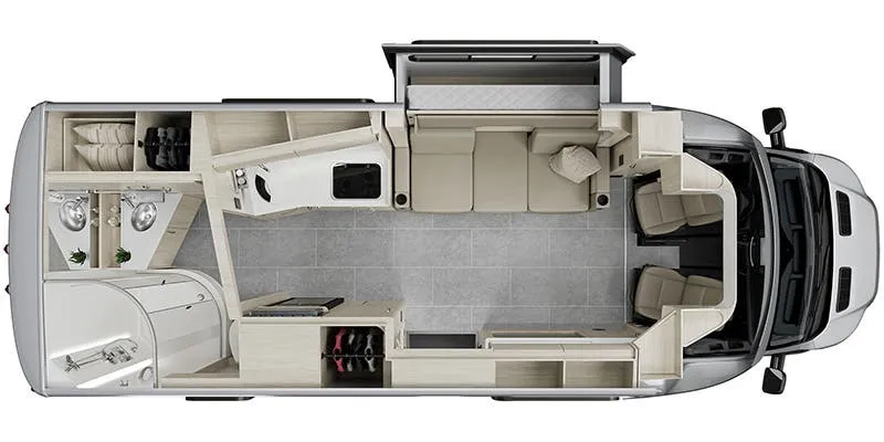 Leisure Travel Wonder W24MBL floor plan