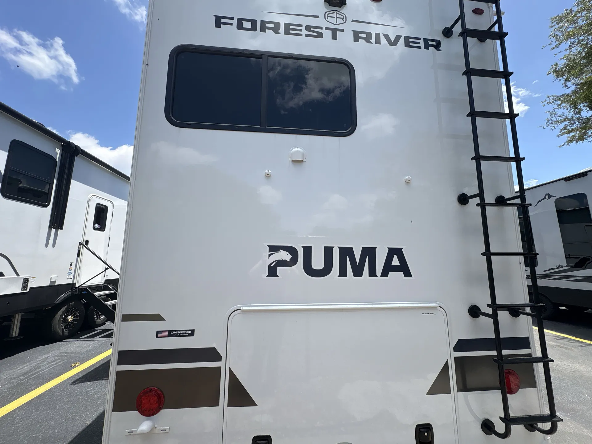 2026 Forest River Puma Grand Mesa 394RKL — backside