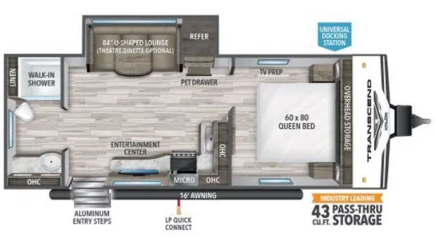 Grand Design Transcend Xplor 221RB exterior