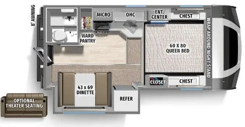 Palomino Real-Lite HS-1914 floor plan