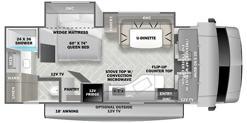 2025 Forest River Forester 2441DS floor plan
