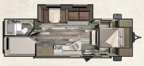 Starcraft Mossy Oak 26BHS floor plan