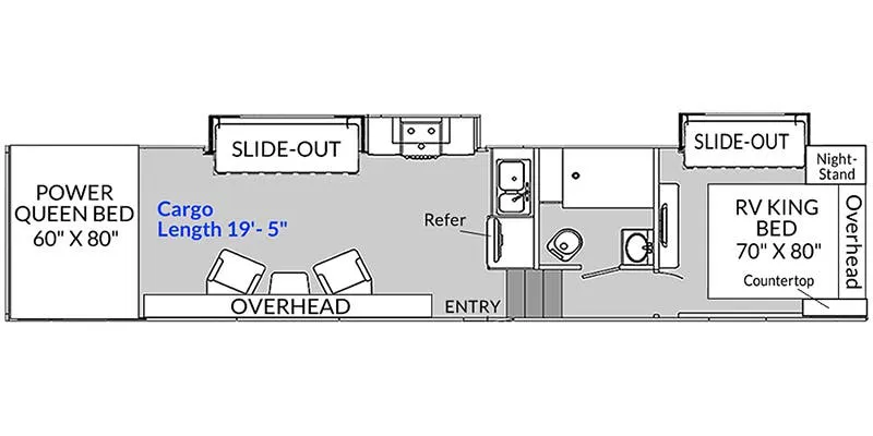 Genesis Supreme Genesis 37GSXL floor plan