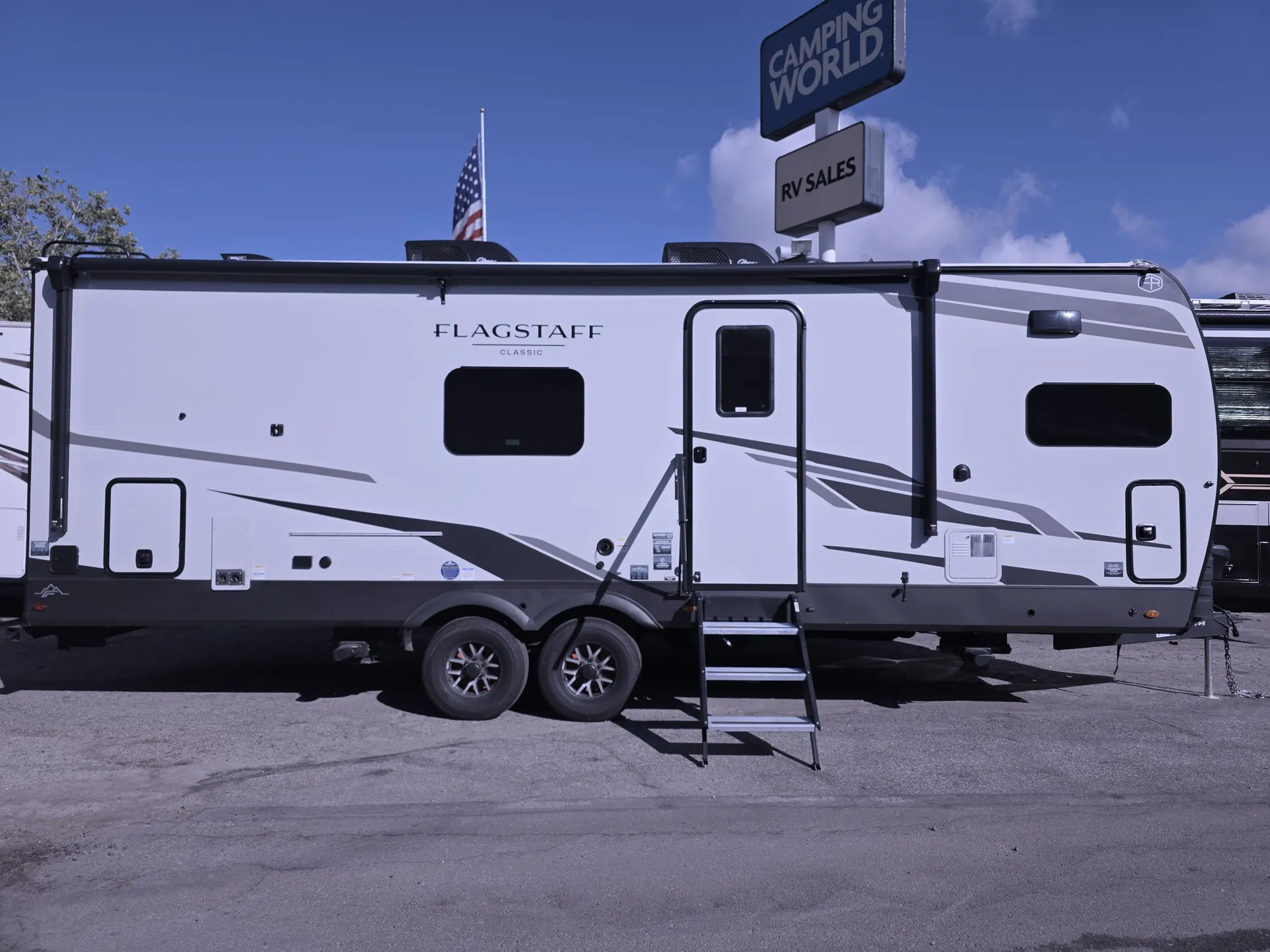 2026 Forest River Flagstaff Classic 826MBR — campside
