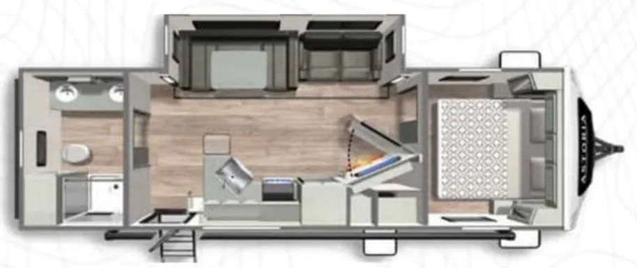 Dutchmen Astoria 2703RB floor plan