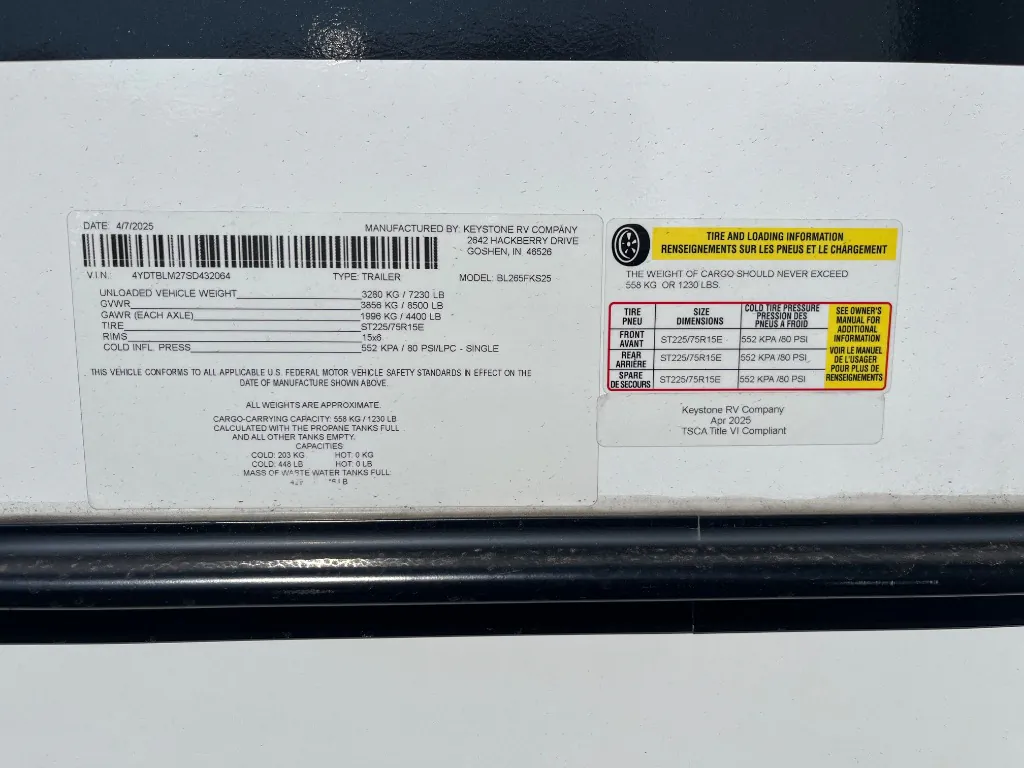 2025 Keystone Bullet 265FKS - Photo 4