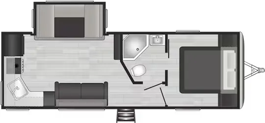 Keystone Springdale 242RKWE floor plan