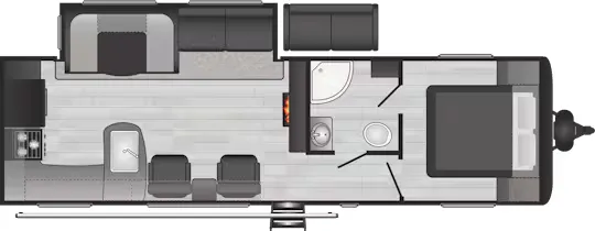 Keystone Springdale 280RKWE floor plan