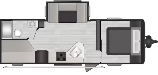 Keystone Springdale Classic 240BHCWE floor plan