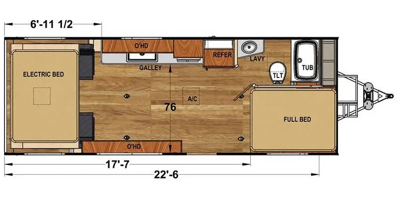 Eclipse Attitude Pro 20FBG floor plan
