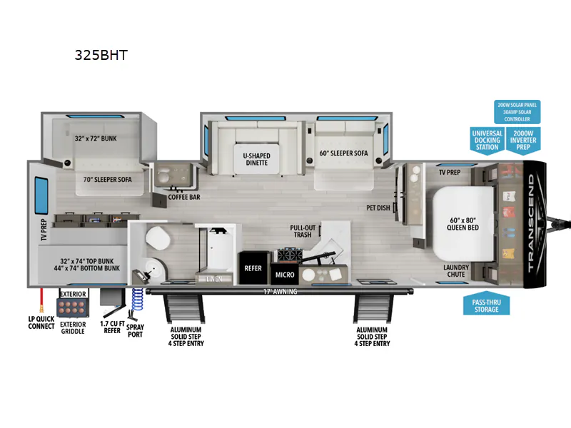 2026 Grand Design Transcend 325BHT - Photo 3