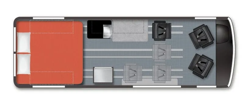 Winnebago Adventure Wagon 70SE floor plan