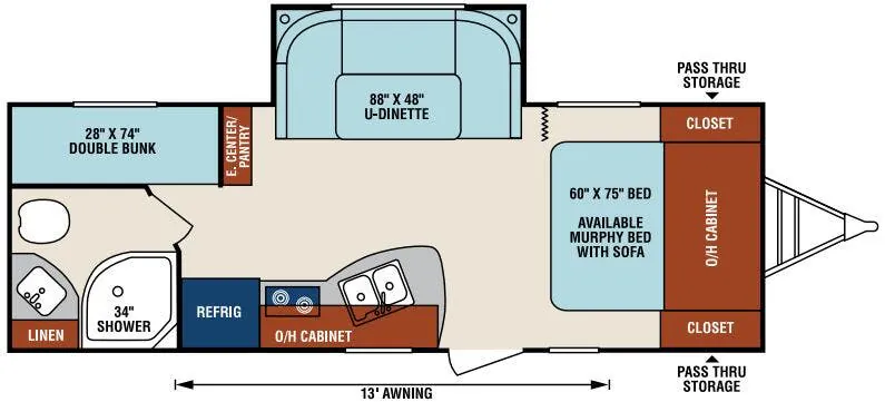 Venture RV Sonic SN220VBH exterior