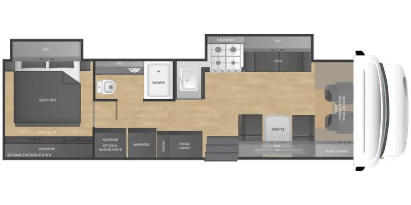 Nexus Wraith 34F floor plan