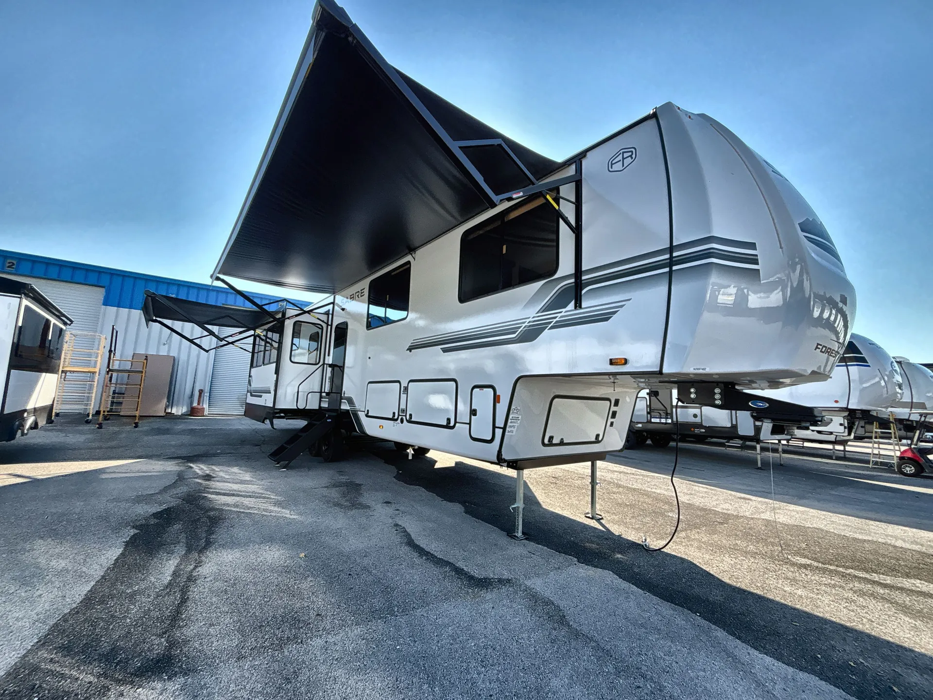 2027 Forest River Sabre 36FLX — campside