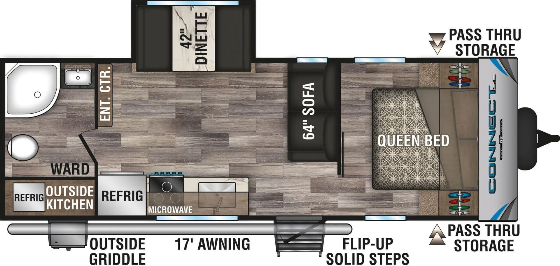 K-Z Connect SE C231RBKSE floor plan