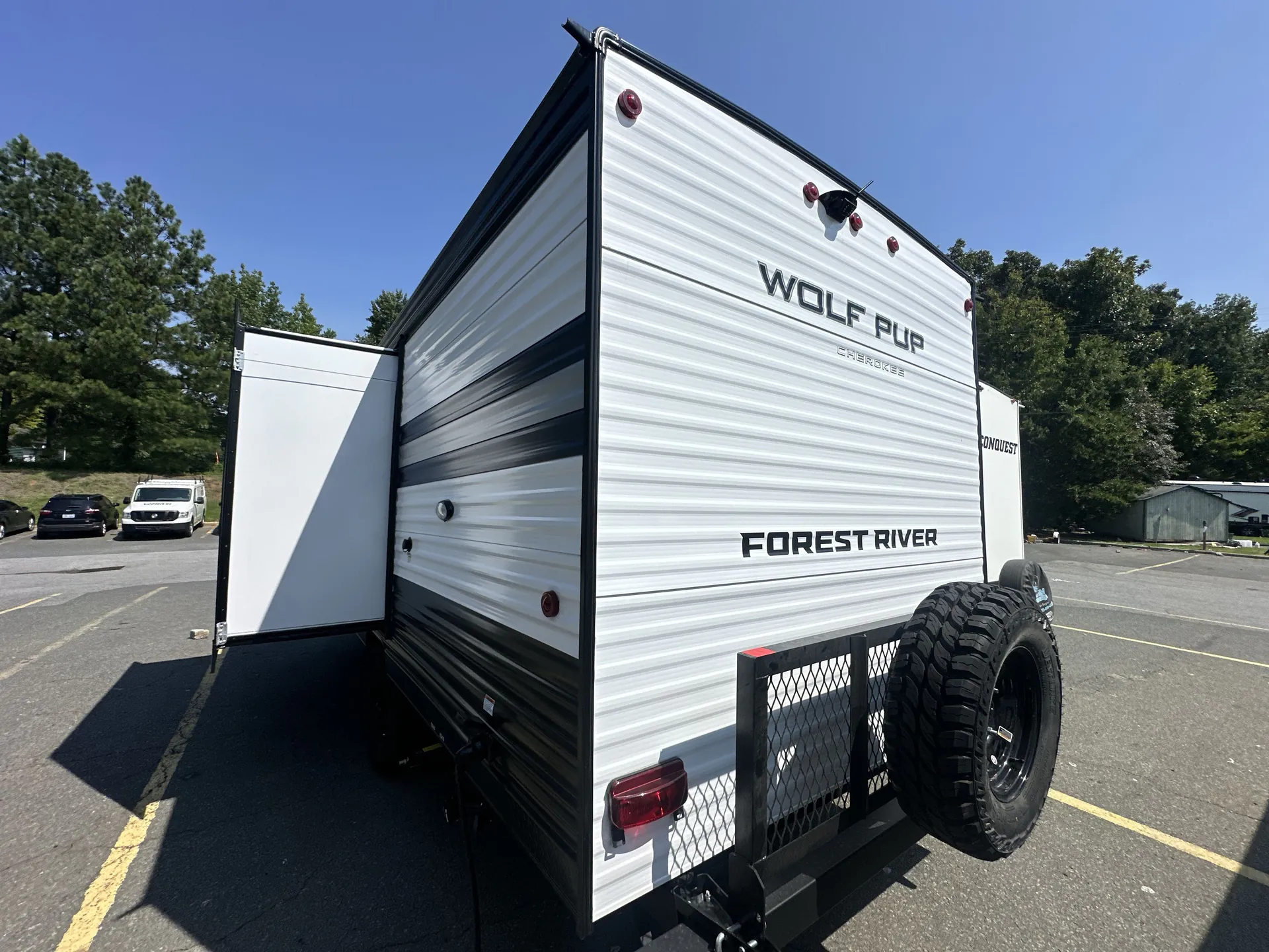2027 Forest River Cherokee Wolf Pup 17JW — backside