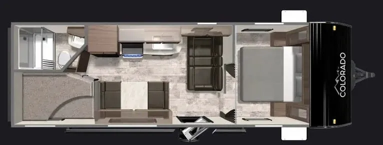 Dutchmen Colorado 24BHC floor plan