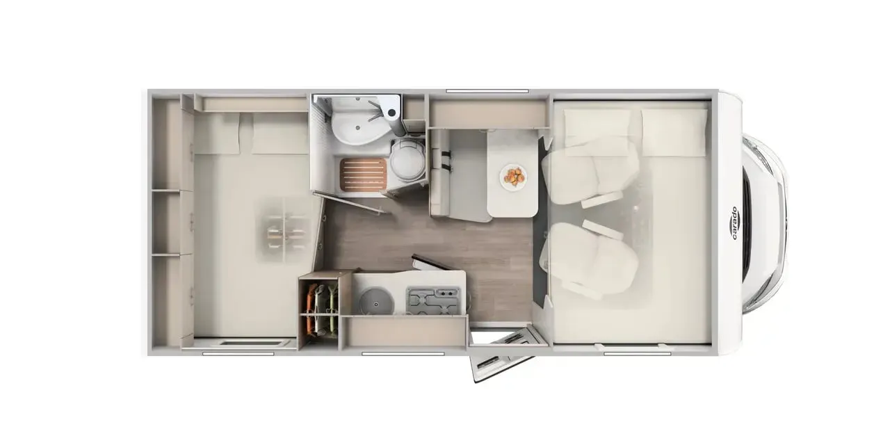 Carado A-Series A132 PRO floor plan