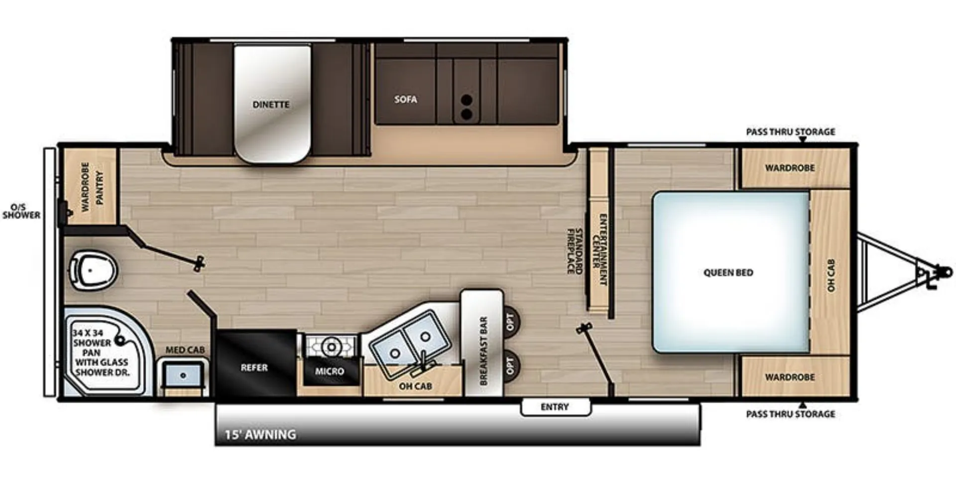 2022 Forest River Aurora 24RBS - Photo 3