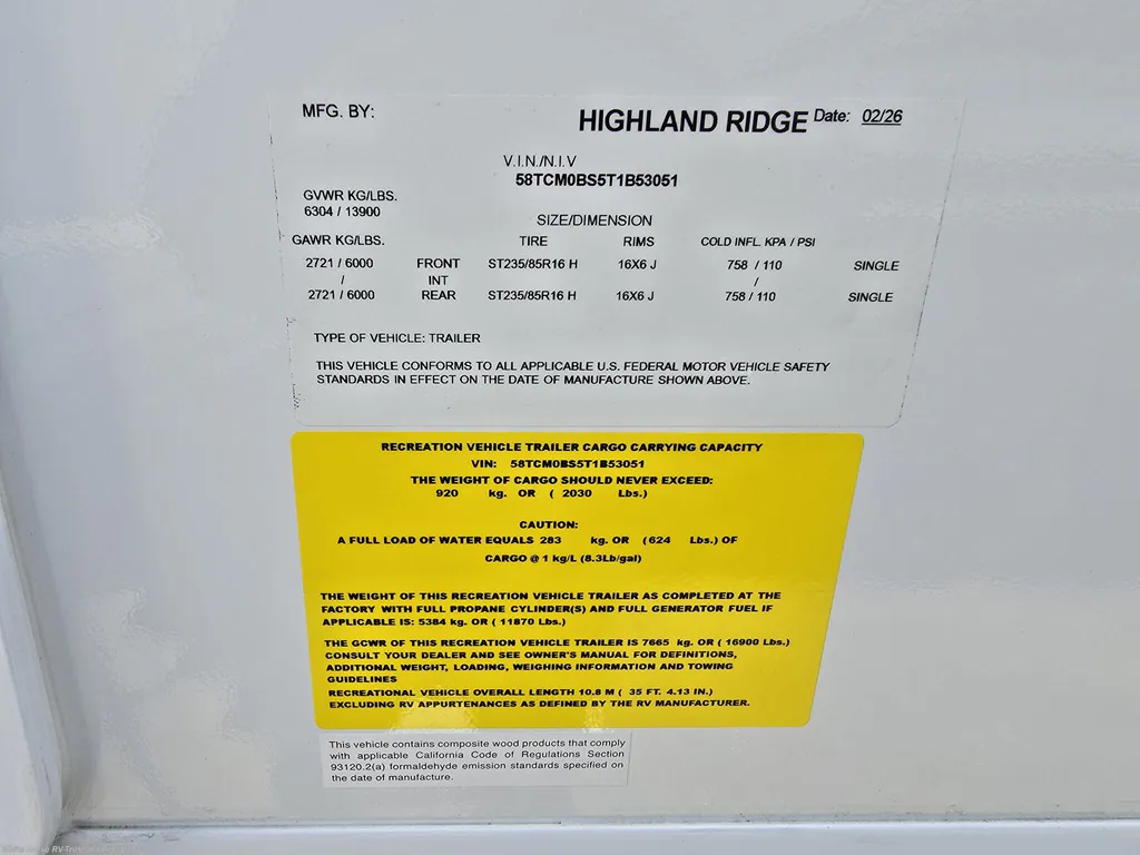 2026 Highland Ridge Open Range 3X 287RLS, Photos photo 30