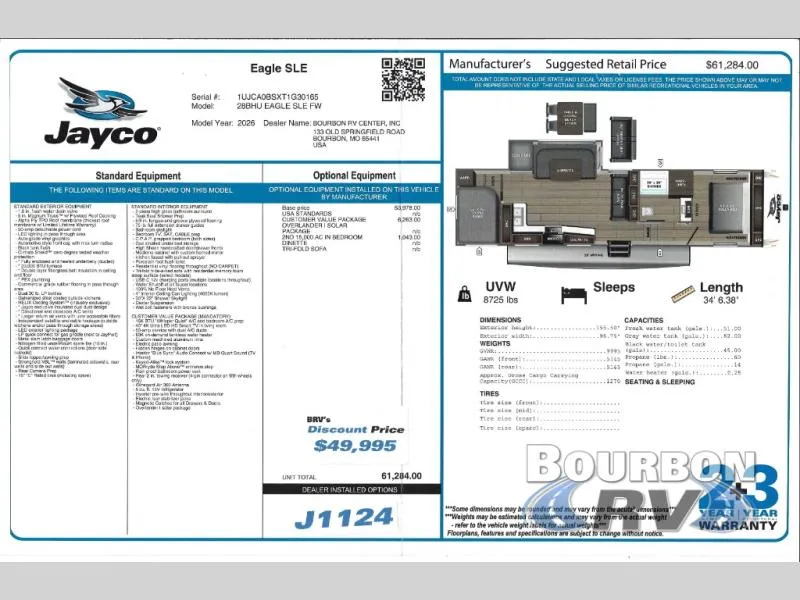 2026 Jayco Eagle SLE 28BHU - Photo 3