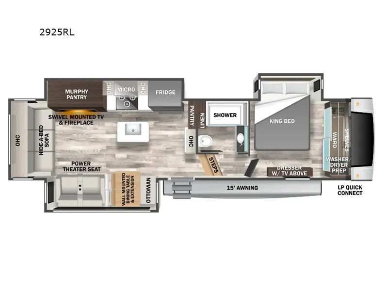 2024 Forest River Cedar Creek Experience 2925RL - Photo 3
