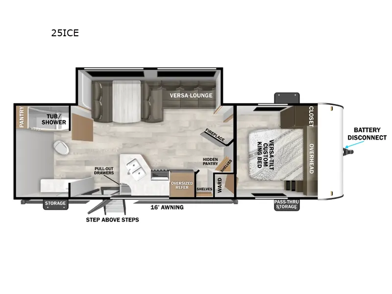 2026 Forest River Wildwood X-Lite 25ICE - Photo 3