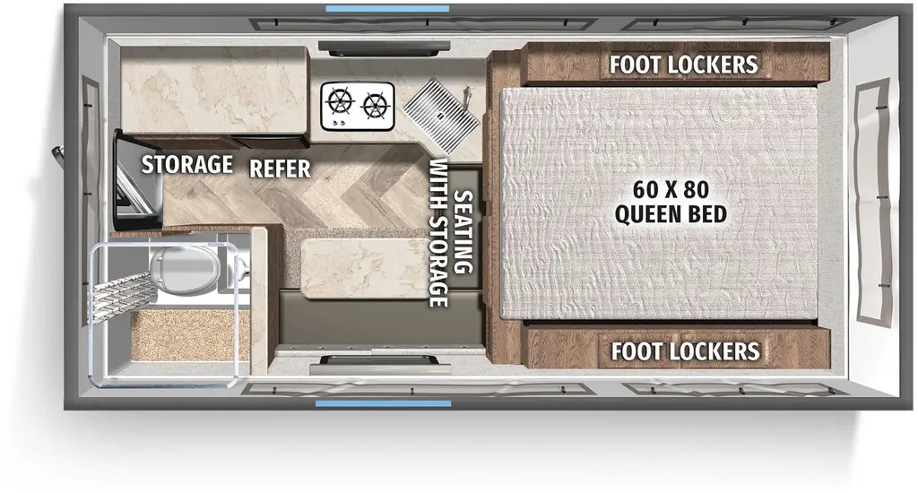 2026 Palomino Real-Lite SS-1608 floor plan