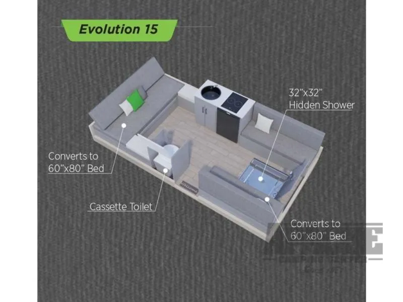 2026 Aliner Evolution 15 - Photo 2