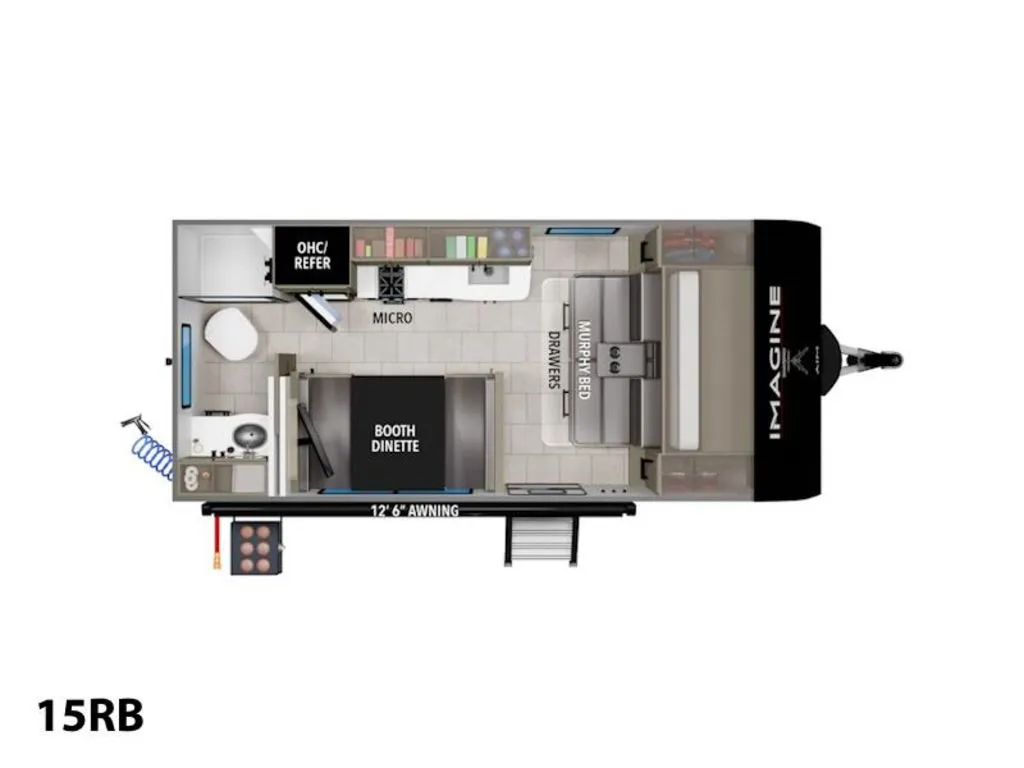 2026 Grand Design Imagine AIM 15RBA - Photo 2