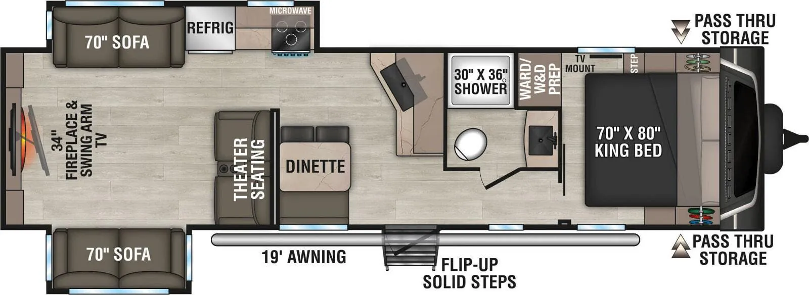K-Z Connect C312RE floor plan