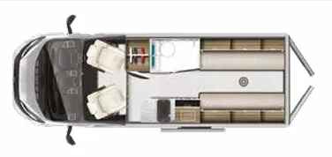 Auto-Trail V-Line SE 610 SE floor plan