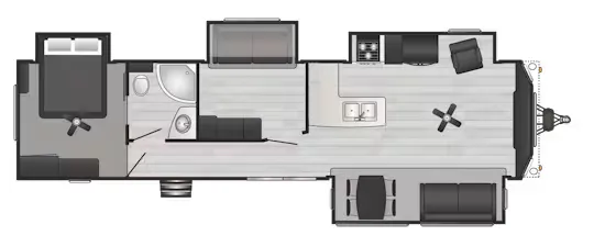Keystone Retreat 39MBNK floor plan