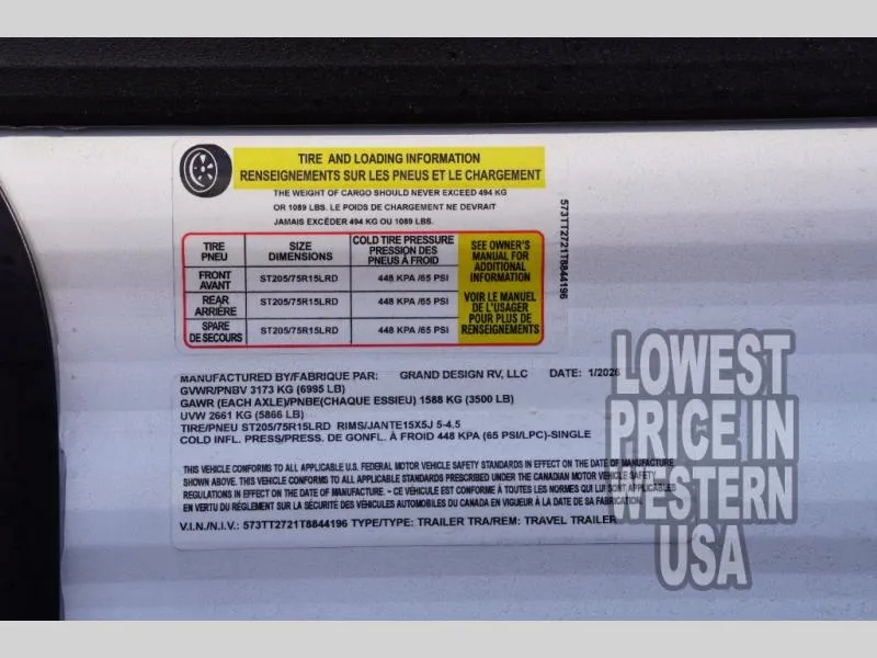 2026 Grand Design Transcend Xplor 22RBX - Photo 3