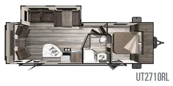 Highland Ridge Open Range Ultra Lite UT2710RL floor plan