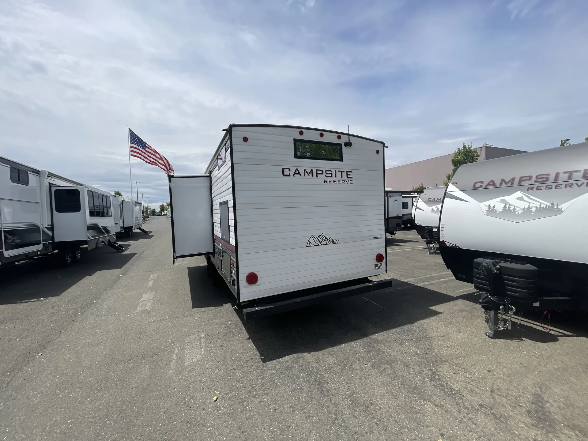 2027 Forest River Campsite Reserve 29TJ — backside